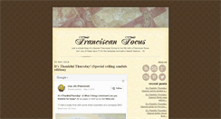 Desktop Screenshot of franciscanfocus.com
